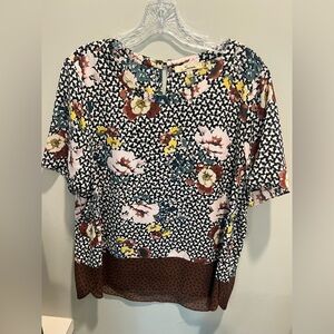 Serein Floral Patterned Women's Top